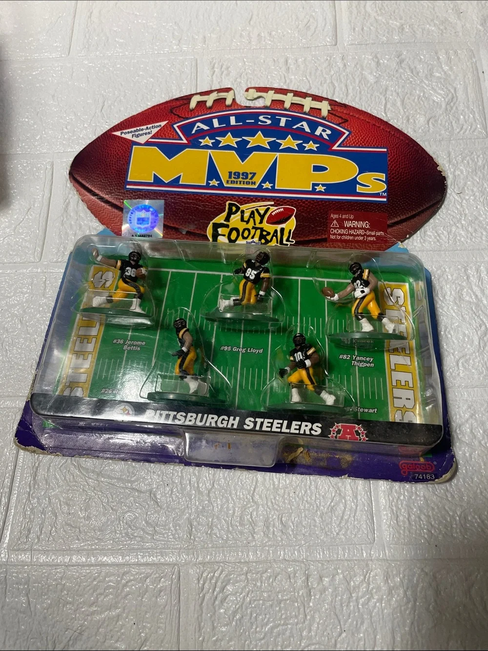 Pittsburgh Steelers Play Football Set - Brown/Black/Yellow